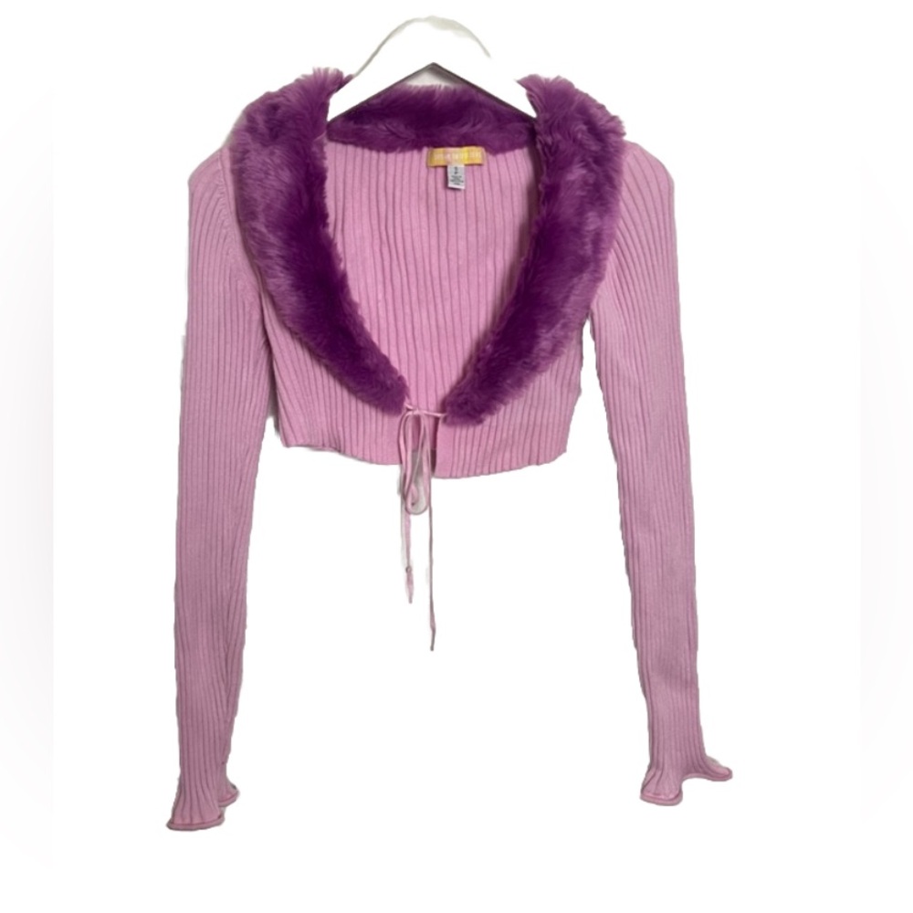 Urban Outfitters Pink and Purple Cardigan